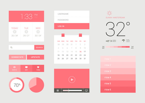 Flat UI Kit