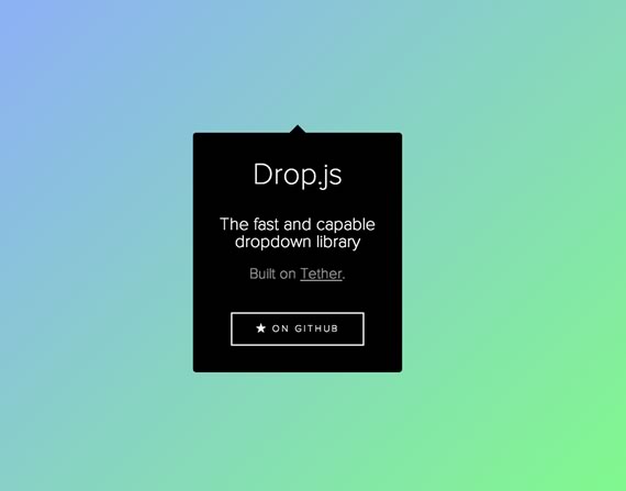 elementos dropdown javascript