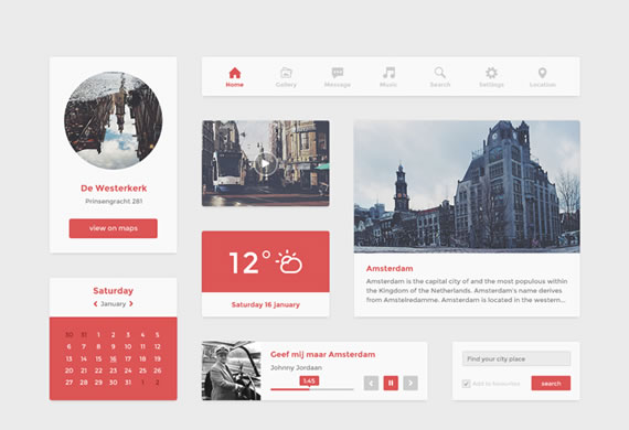 Flat UI Kit