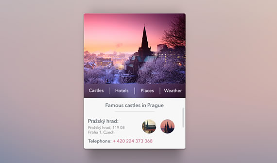 Travel Widget