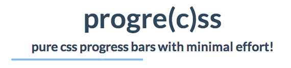 barra de progreso CSS