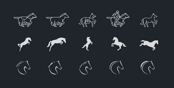 100 Free Horse Icons