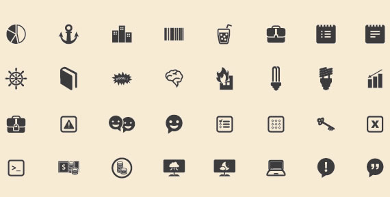 240 Basic Icons Vector