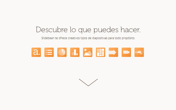 Crear presentaciones online con Slidebean