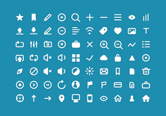 70 Clean Icons