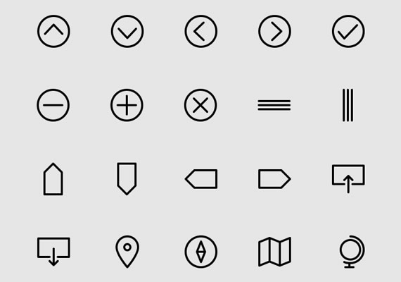 150 Outlined Icons