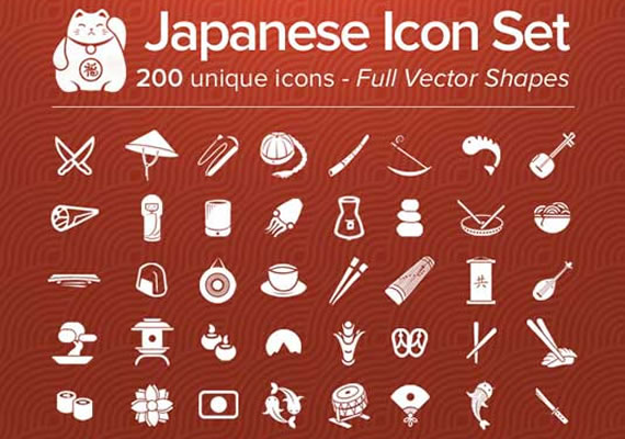Japanese Icons Pack
