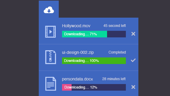 CSS Download Widget