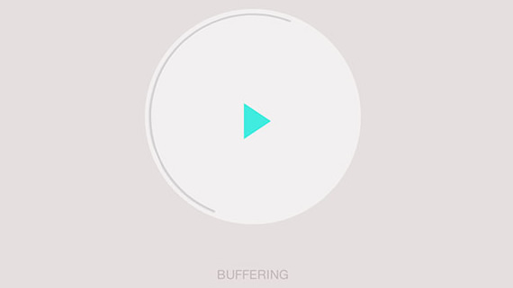 CSS only audio player UI