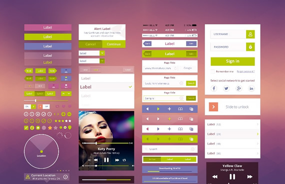 Funky Tunes Mobile UI