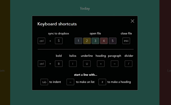 Notas con temáticas para organizarse