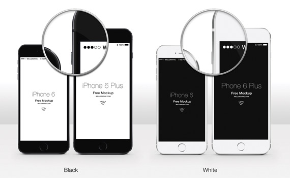 Mockups de iPhone 6 gratis