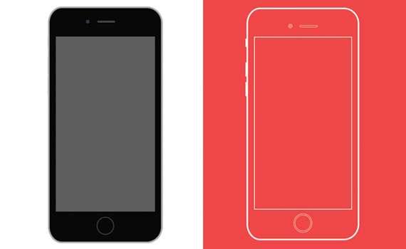 Mockups de iPhone 6 gratis