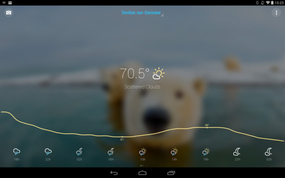 Las mejores aplicaciones Android para saber el clima