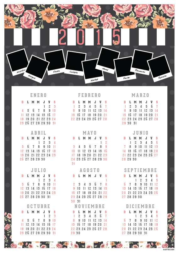 Poster Calendario 2015