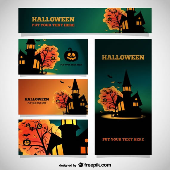 Halloween Template Set