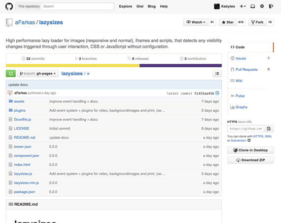 lazysizes responsive design