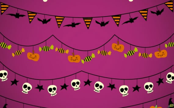 Halloween Garlands Pack