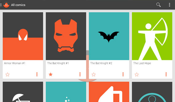 Aplicaciones Android para leer cómics y manga