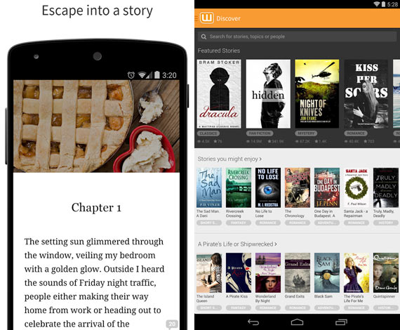 Aplicaciones Android para leer libros