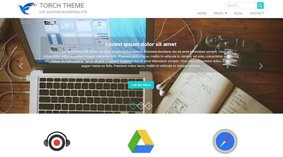 Torch: plantillas livianas para WordPress