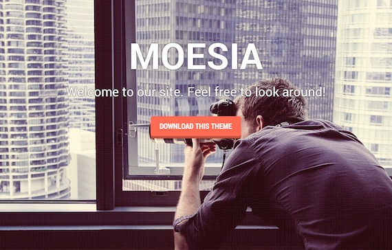 Moesia: plantilla liviana para WordPress