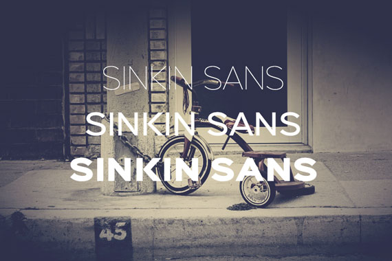 Sinkin Sans