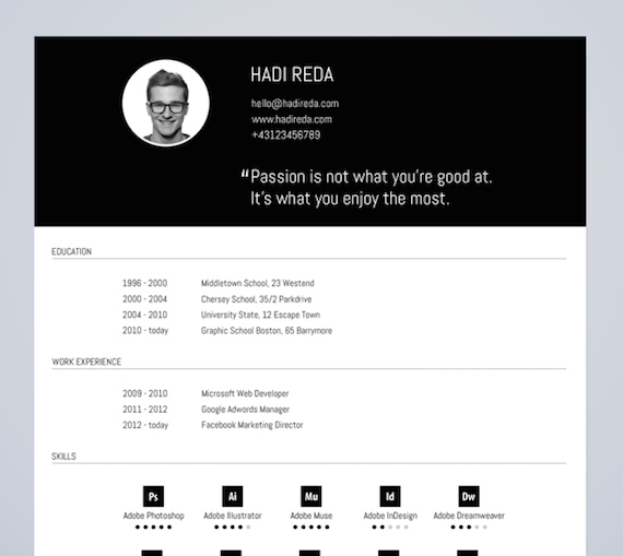 Free CV Template