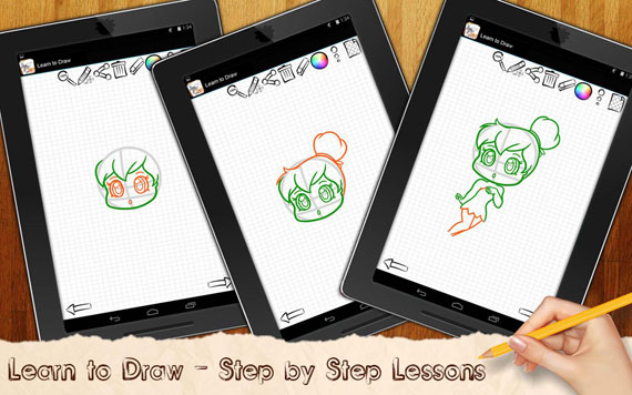 Apps Android para aprender a dibujar