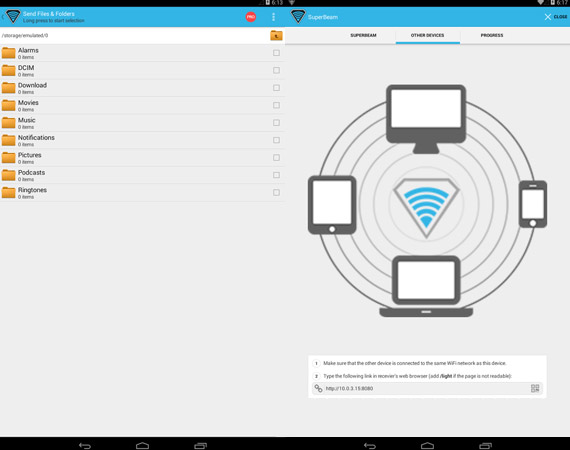 Apps Android para transferir archivos