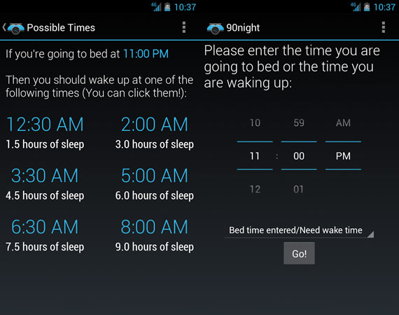 Aplicaciones Android para dormir mejor