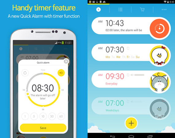 Las mejores alarmas para Android