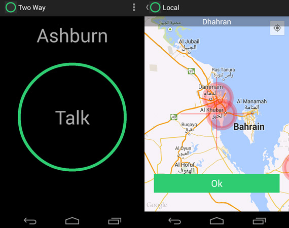 Aplicaciones Push to Talk para Android