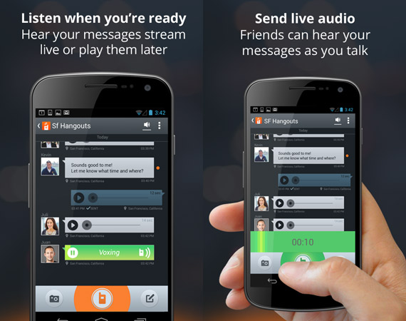 Aplicaciones Push to Talk para Android