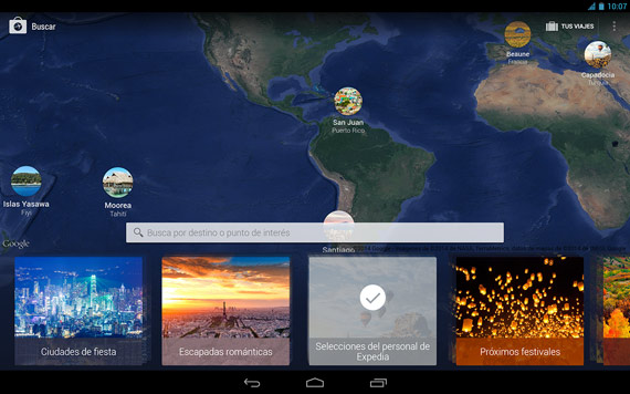 Aplicaciones para planear viajes en Android