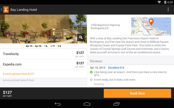 Aplicaciones para planear viajes en Android