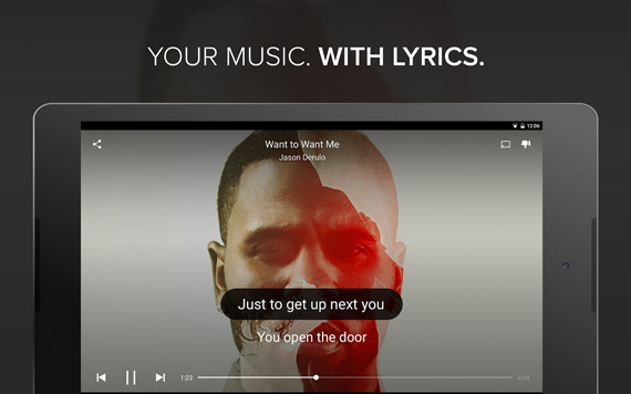 Apps para ver letras de canciones en Android