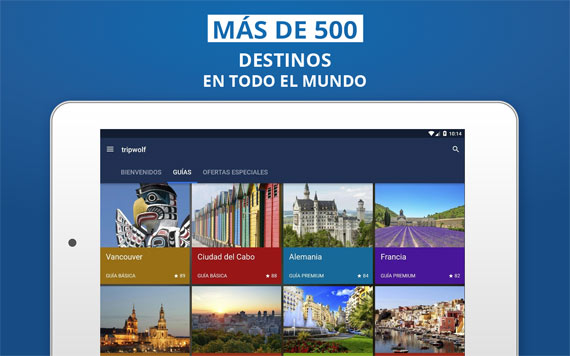 Aplicaciones para planear viajes en Android