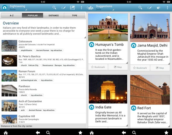 Aplicaciones para planear viajes en Android