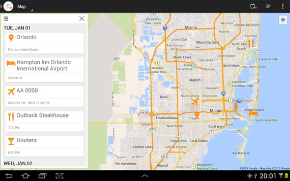 Aplicaciones para planear viajes en Android