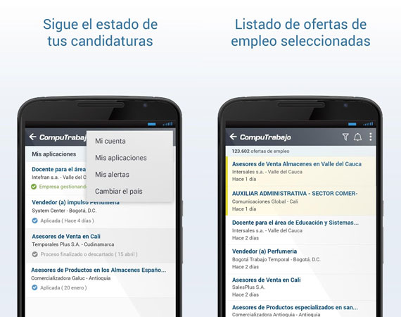 Aplicaciones Android para buscar trabajo