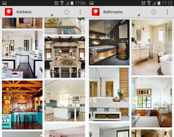 Apps Android de decoración interior