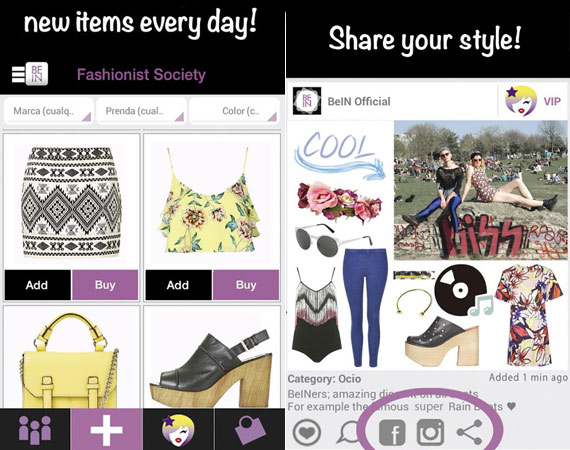 Apps Android gratis sobre moda