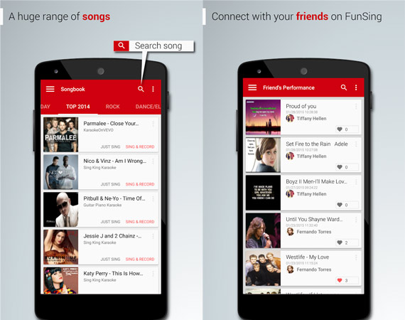 Los mejores karaokes para Android