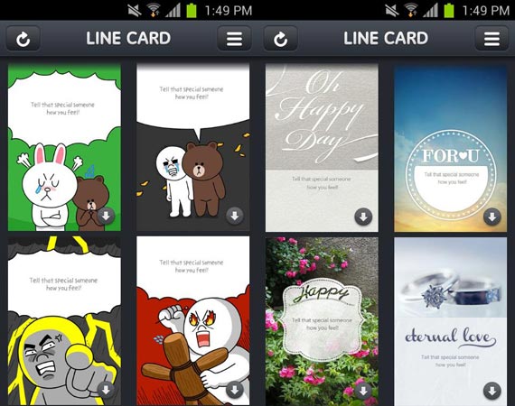 Apps Android para crear tarjetas de felicitación