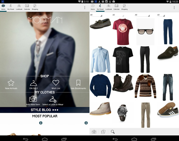 Apps Android gratis sobre moda