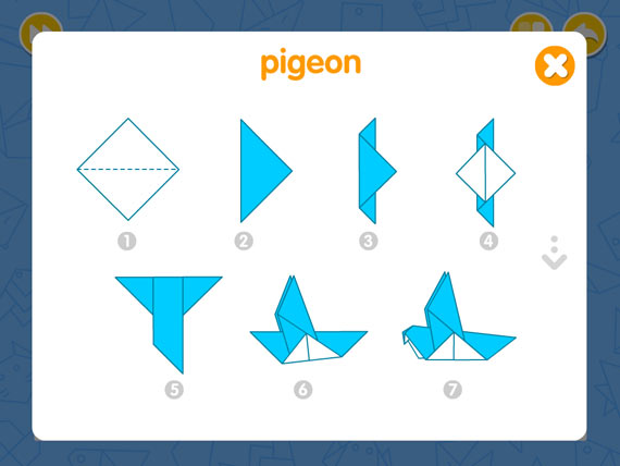 Aplicaciones de origami para Android