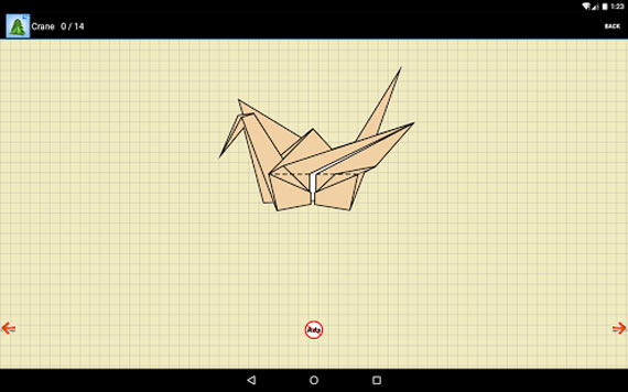 Aplicaciones de origami para Android