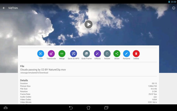 Aplicaciones Android para editar videos