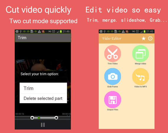 Aplicaciones Android para editar videos